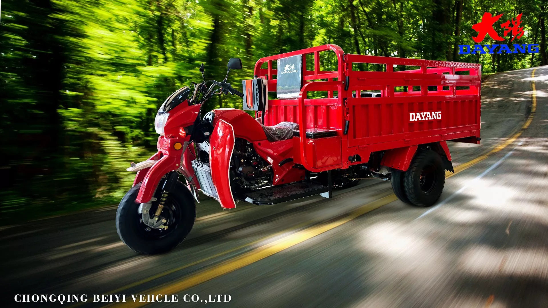 DAYANG brand new well high cost performance selling tricycle motors gh motor tricycle cargo