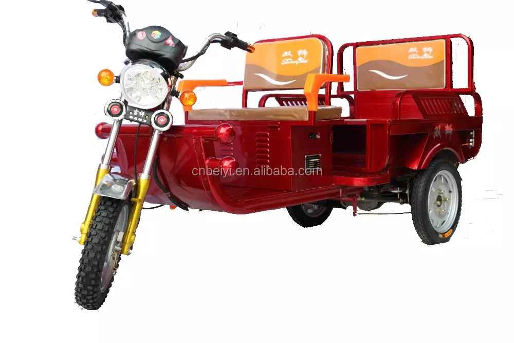 Electric Rickshaw for Passenger 2016 Electric Cargo Three Wheel Motorcycle Adult Battery Powered 15kw > 800W OPEN 48V