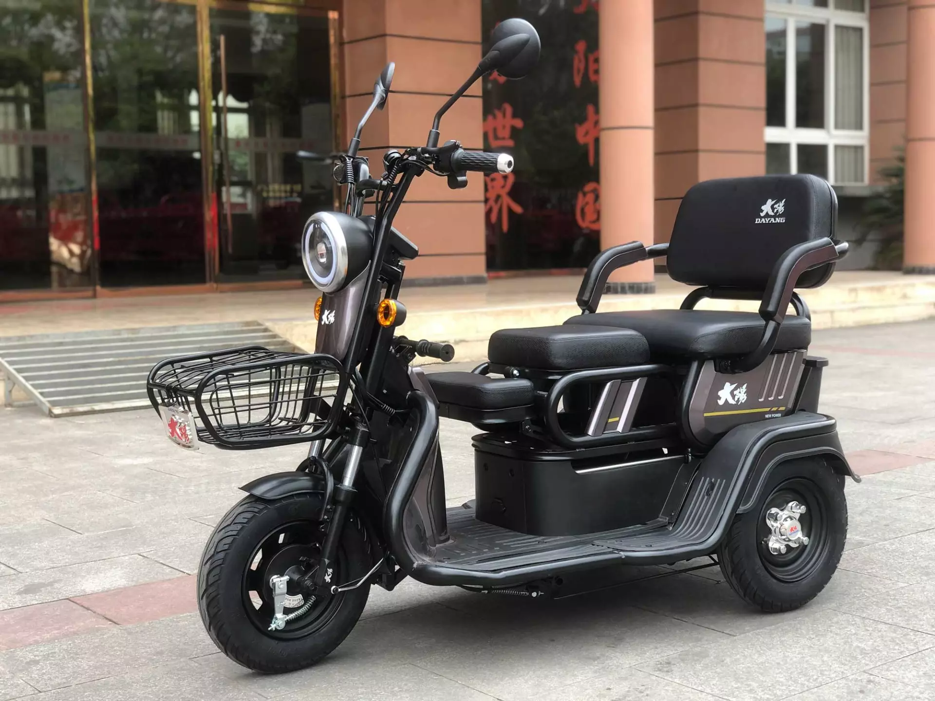 DAYANG China factory hot Sale electric 3 wheel tricycle Environmental motorcycle adult leisure tricycle with low price new style