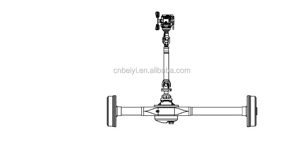 Transmission ratio Electric Car 60*4 shaft housing In Ecuador