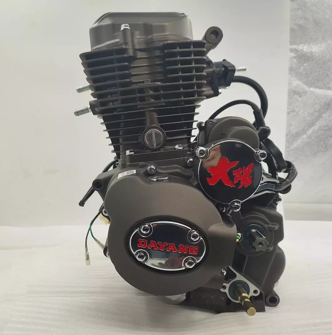 150cc Whale DAYANG Motorcycle Engine Assembly Single Cylinder Four Stroke Style China 4 Stroke Electric / Kick 1 Cylinder CN;CHO