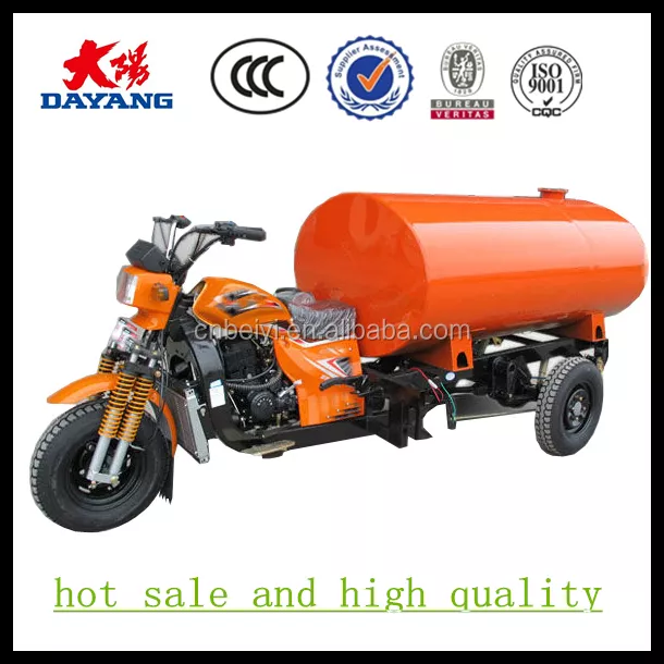 4 People Closed Ambulance Motorized Tricycle in Africa 201 - 250cc 11L Gasoline Passenger Drum Brake 2.8l/100km Electric/kick