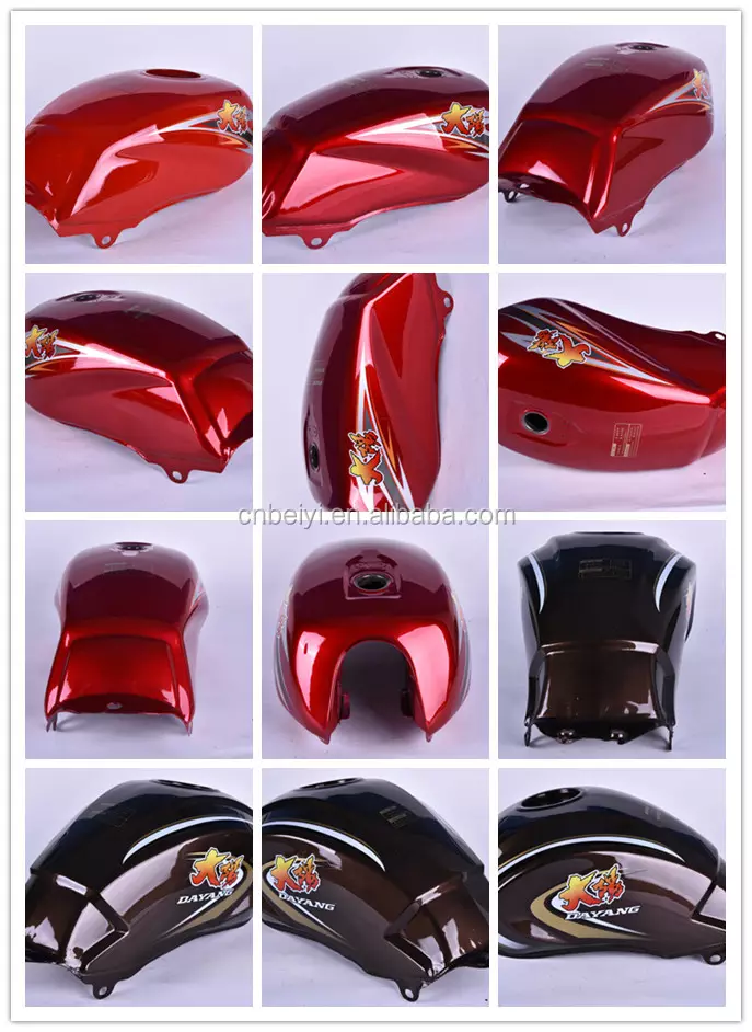 2015 perfect design durable pickling iron-steel three wheel cargo motorcycle gas tank