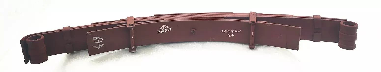 DAYANG New Style  differents types Cusomized High Precision Heavy duty 6+3 leaf spring for tricycle