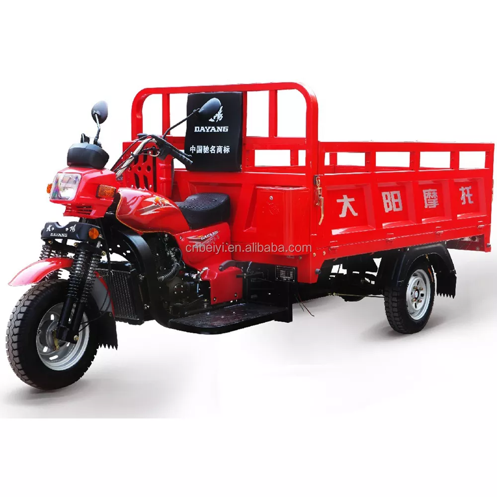 2015 best selling heavy load THREE wheel motorcycle trikes 2 seater pickup truck with cheap price
