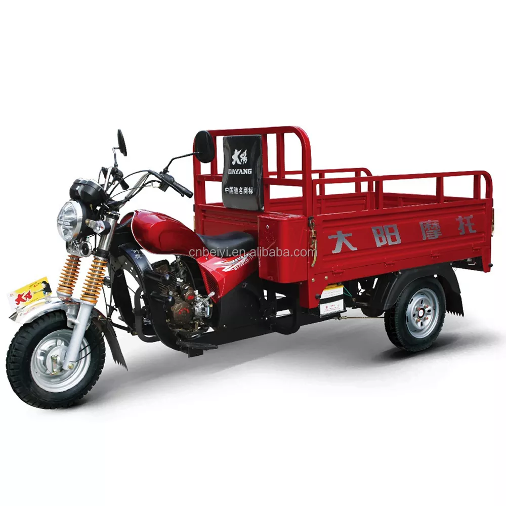 Best-selling Tricycle 200cc three wheel motorcycle india made in china with 1000kgs loading Capacity