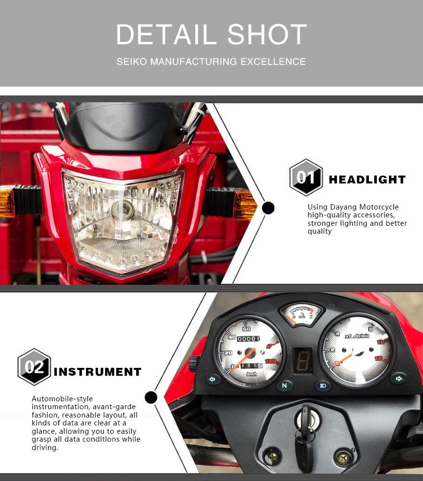 Longer cargo power design truck cargo tricycle