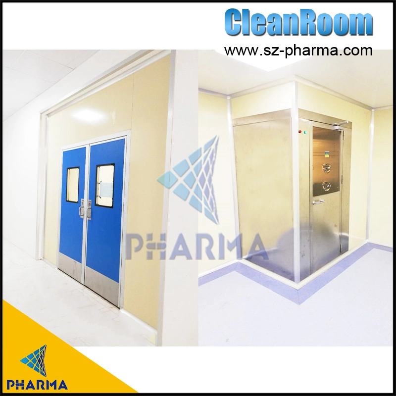 Medical Grade Stainless Steel Shower Room, Fully Automatic Air Cleaning Equipment, Compliant with GMP Standards