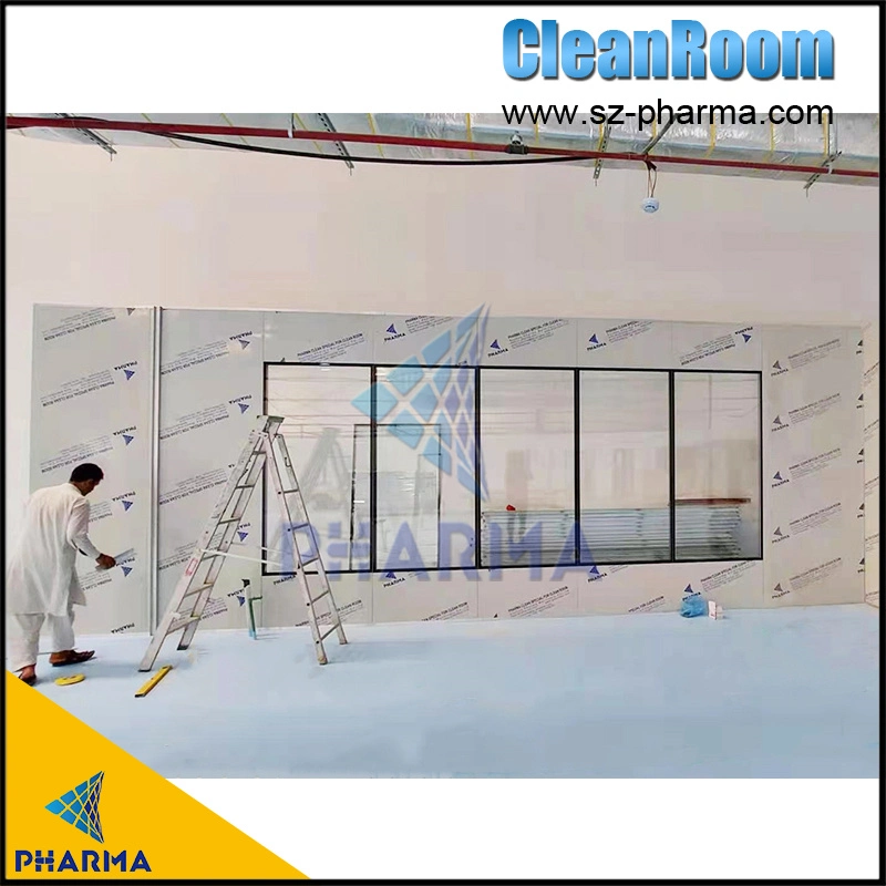 ISO Standard Modular Clean Room HEPA Filter Clean Booth Cleanroom for Laboratory