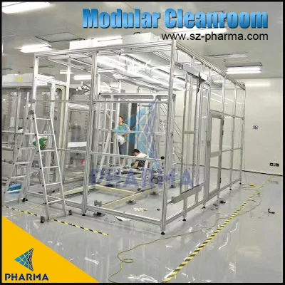 ISO Standard Mobile Clean Room Modular Clean Booth for Laboratory Hot Selling