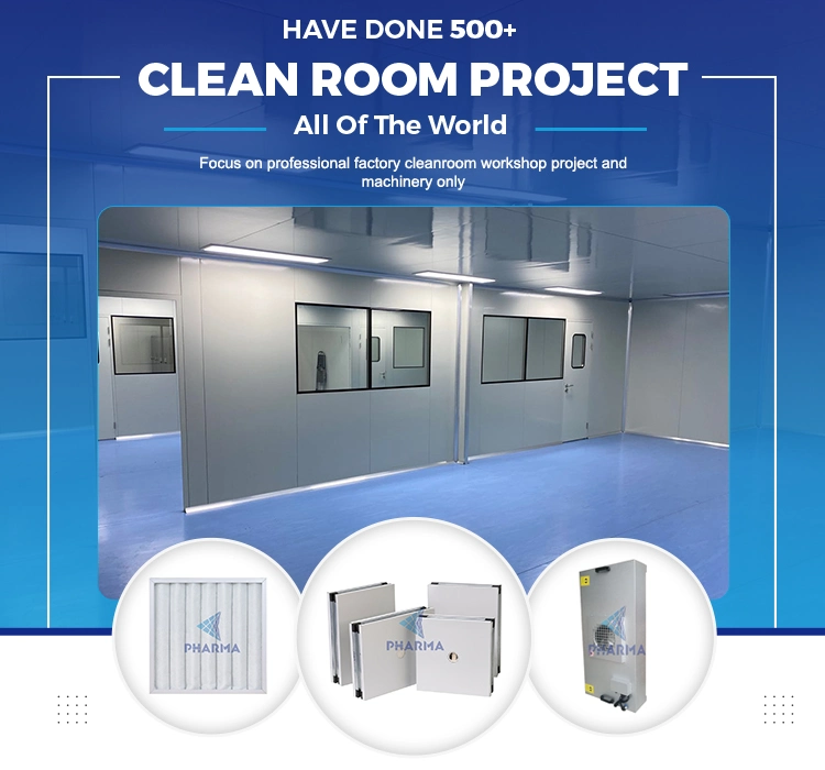 Customized Clean Room Modular Clean Booth with Pass Box for Electronic Industry