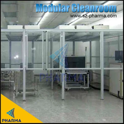 Soft Wall Clean Booth Modular Cleanroom Portable Air Filter Cleaning Booth