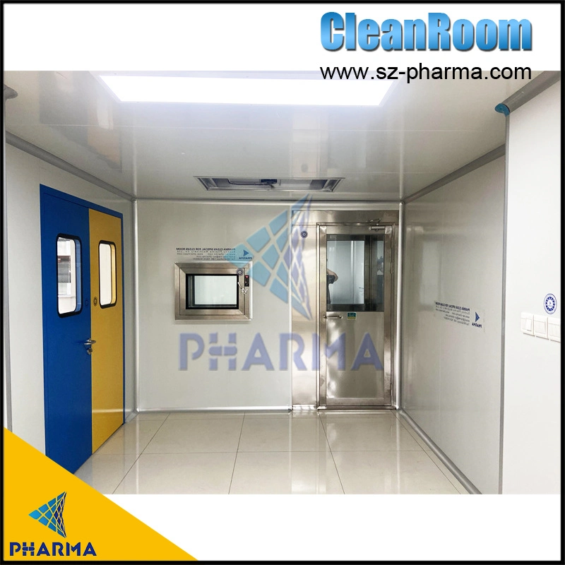 Food Grade Sanitary Air Shower Chamber for Rapid Decontamination of Personnel and Materials