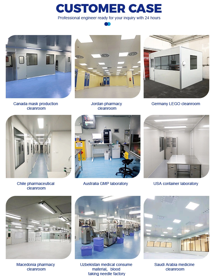 Soft Wall Clean Booth Modular Cleanroom Portable Air Filter Cleaning Booth