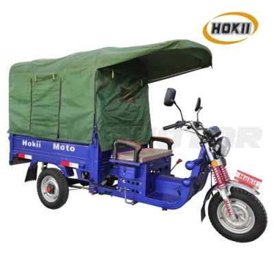 China Popular Model Manufacturer Produced and Derect Sale Cheap Price Auto Triciclo Electric Rickshaw 125cc Mopeds Tricycle for Adult