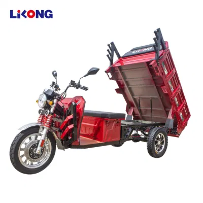 Hot Sale 3 Wheel Electric Motorcycle for Cargo Delivery E-Bike Tricycle Motorcycle Loader