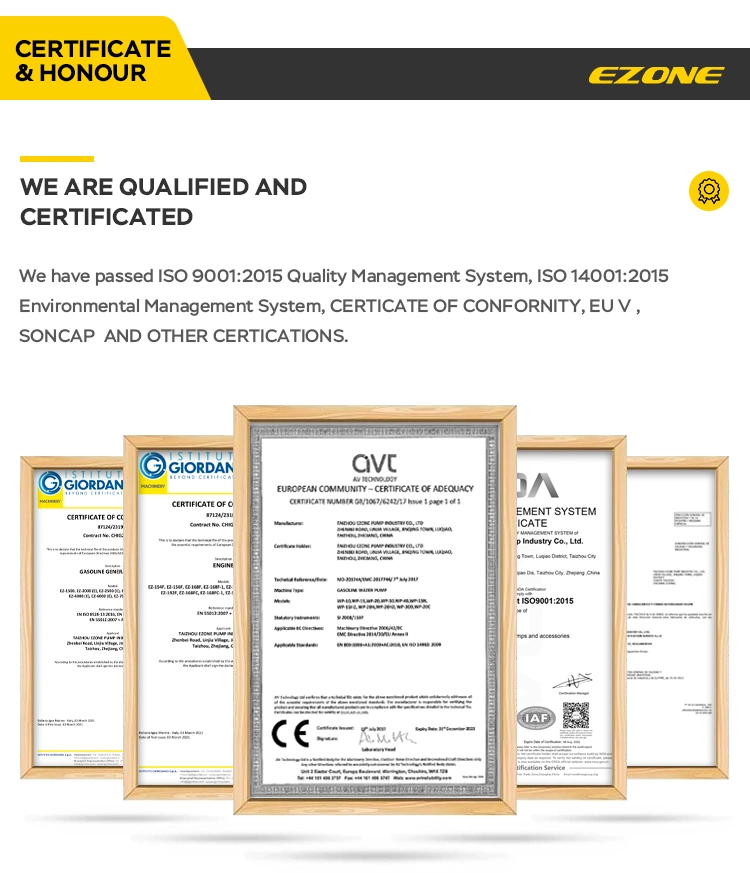 Ezone Gasoline Generator 2.0kw