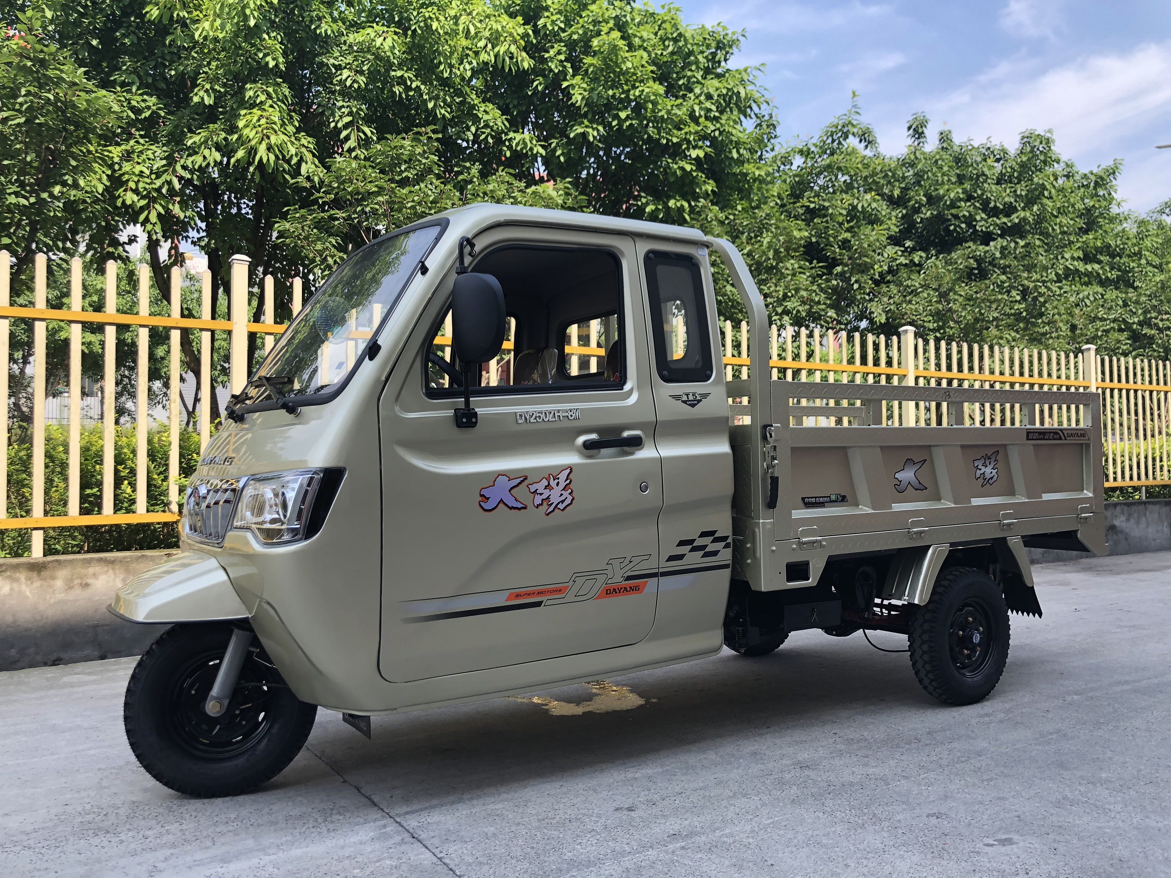 Enclosed Truck Pickup Cargo Tricycle