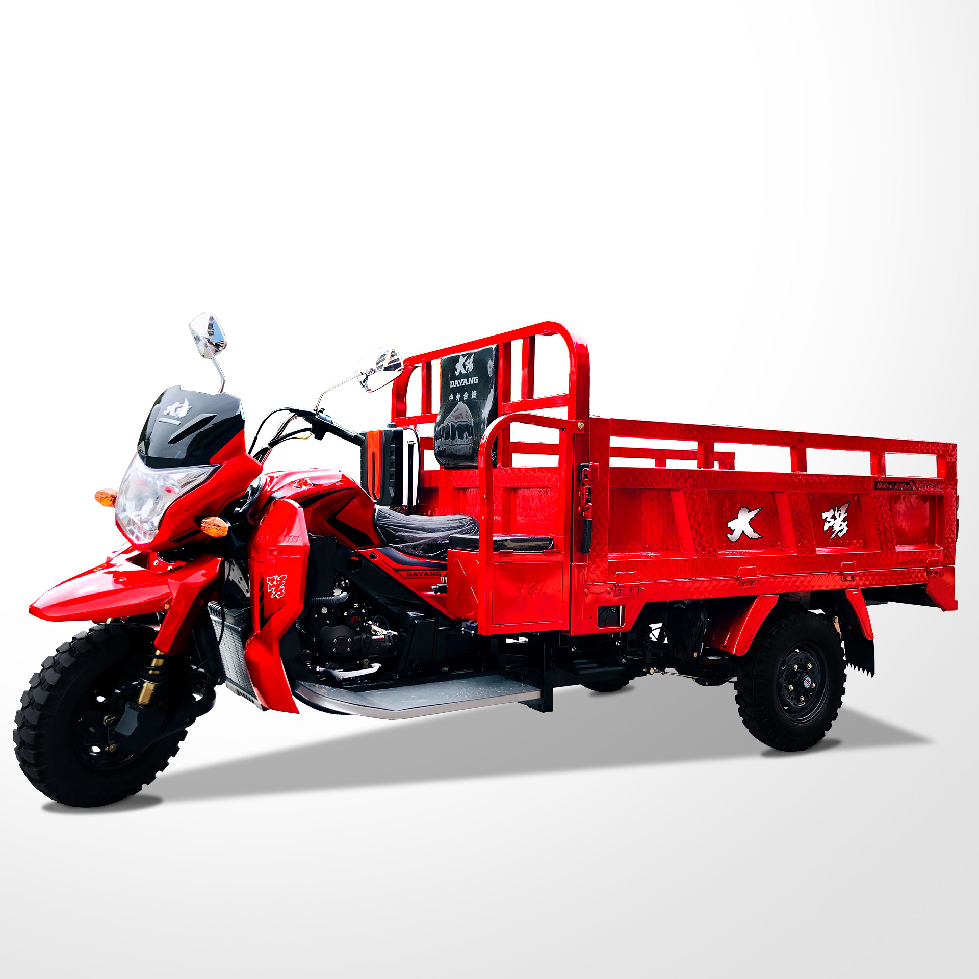 Gasoline Petrol Cargo Motor Tricycle