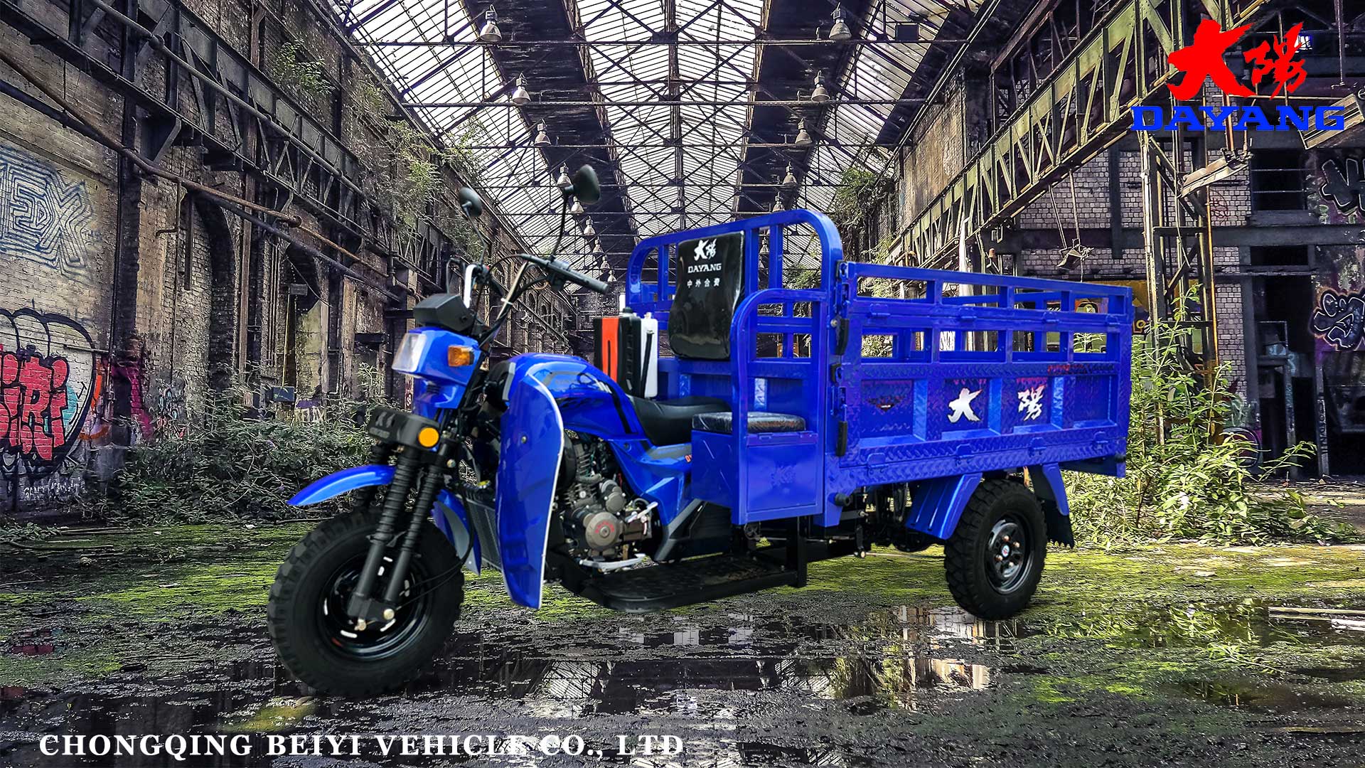 Q2 Heavy loading truck cargo tricycle 175cc/200cc/250cc