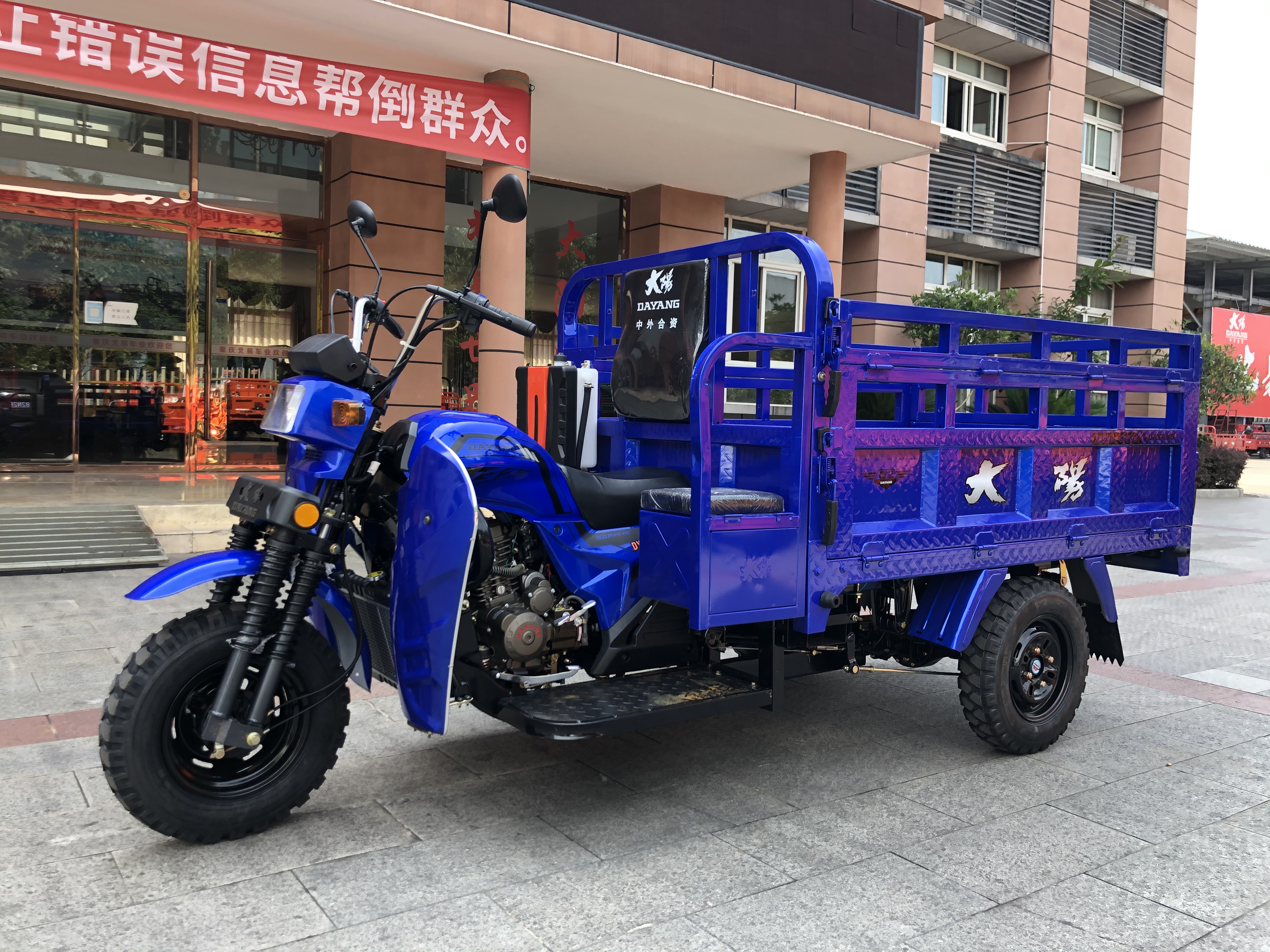 DX-1 Air Cooling Three Wheel Cargo Motorcycle