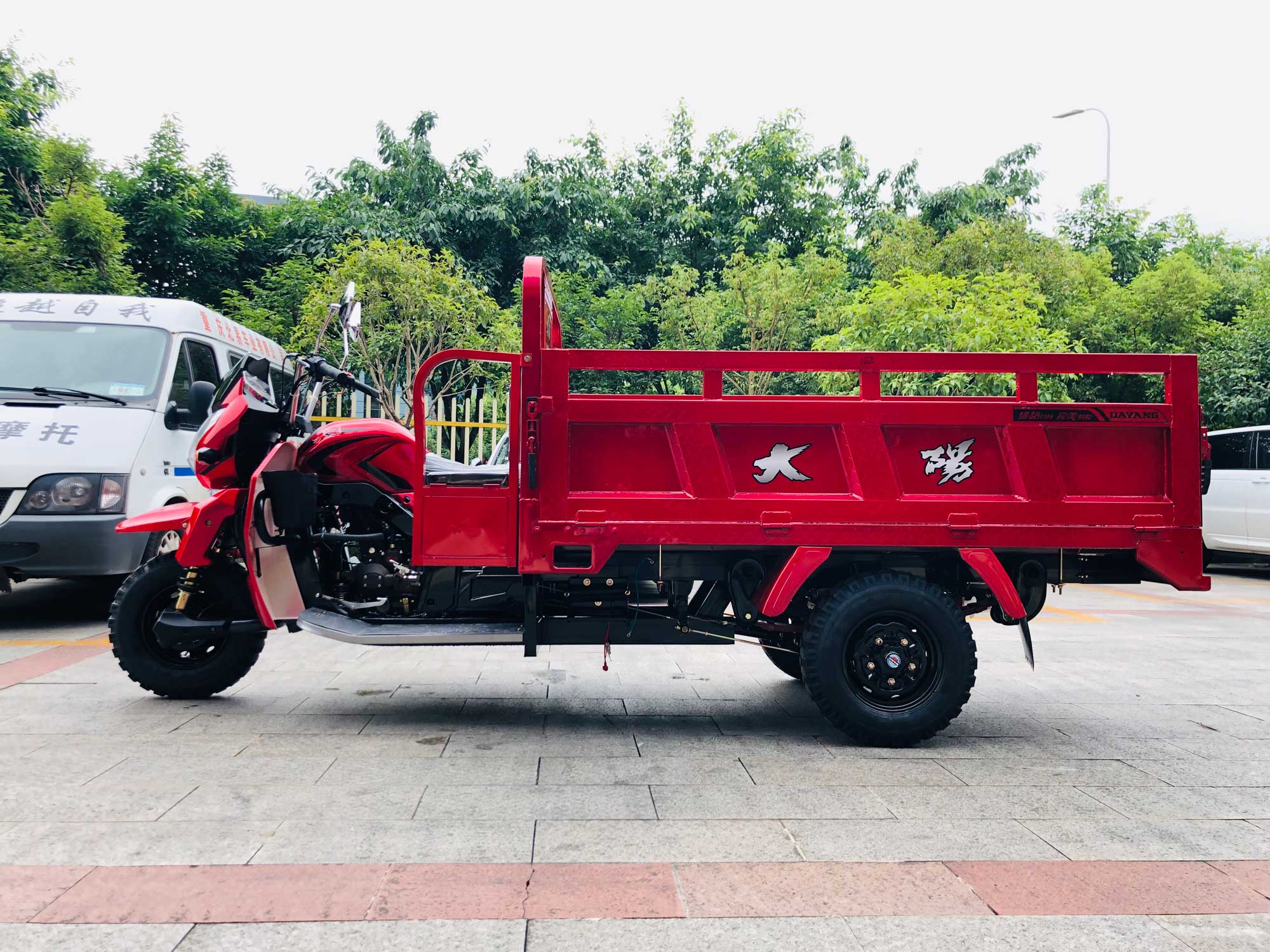 DY-R1 China hot selling cargo tricycle models with 250cc/300cc engine