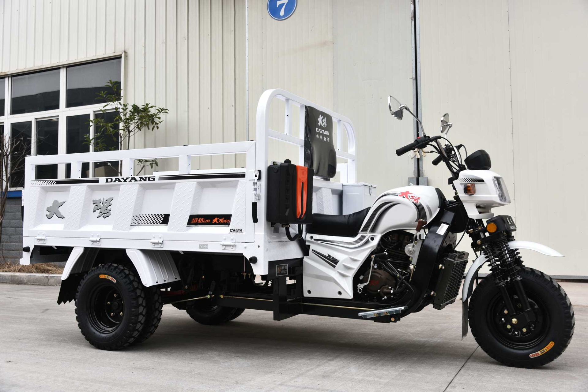 DAYANG Wholesale Stability cargo 250cc cargo motorcycle tricycle Motorized 3 Wheel Cargo Motorcycle 