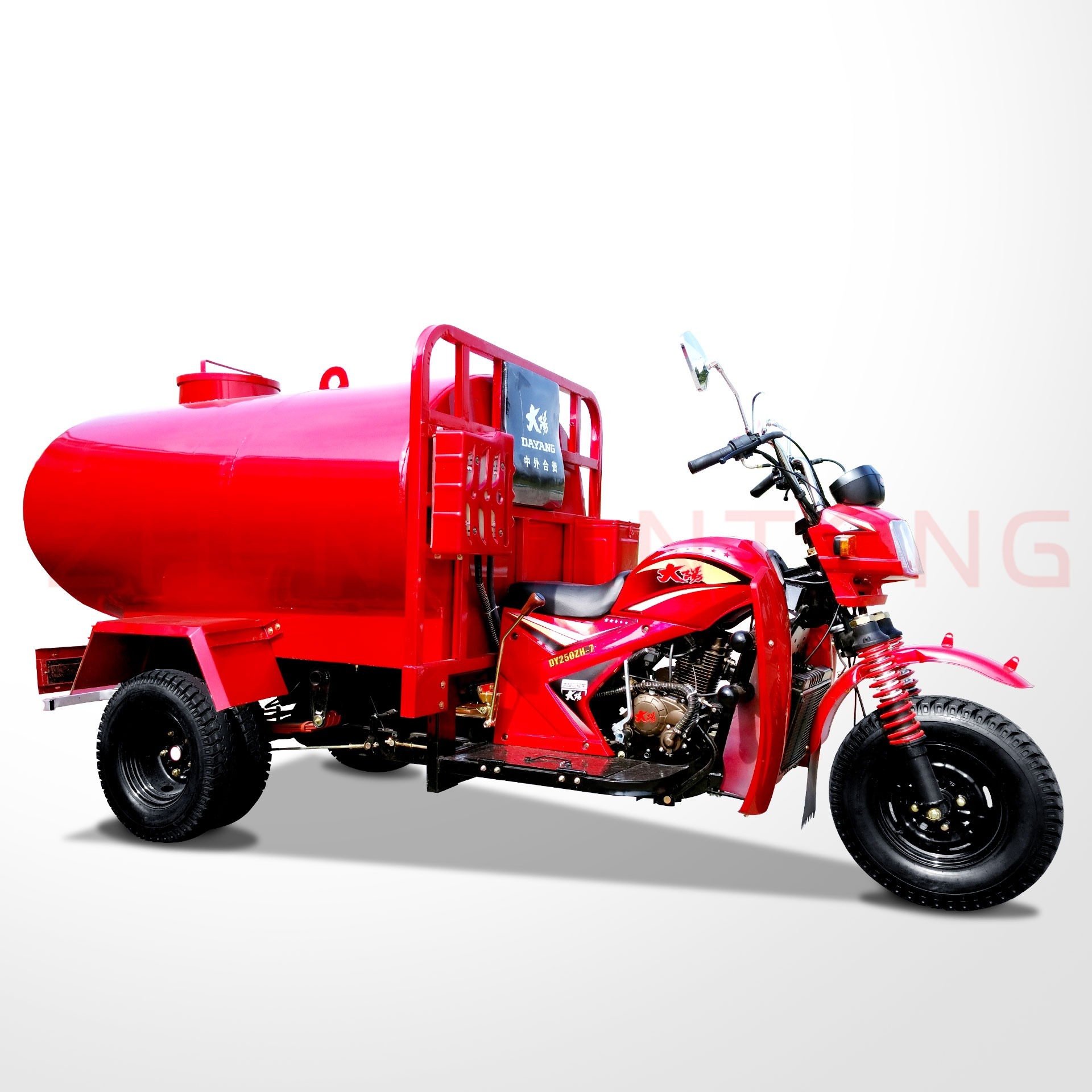 DW-5 African new hot popular fashionable tank water tricycle tuk tuk three wheel motorcycle 250cc water tank tricycle