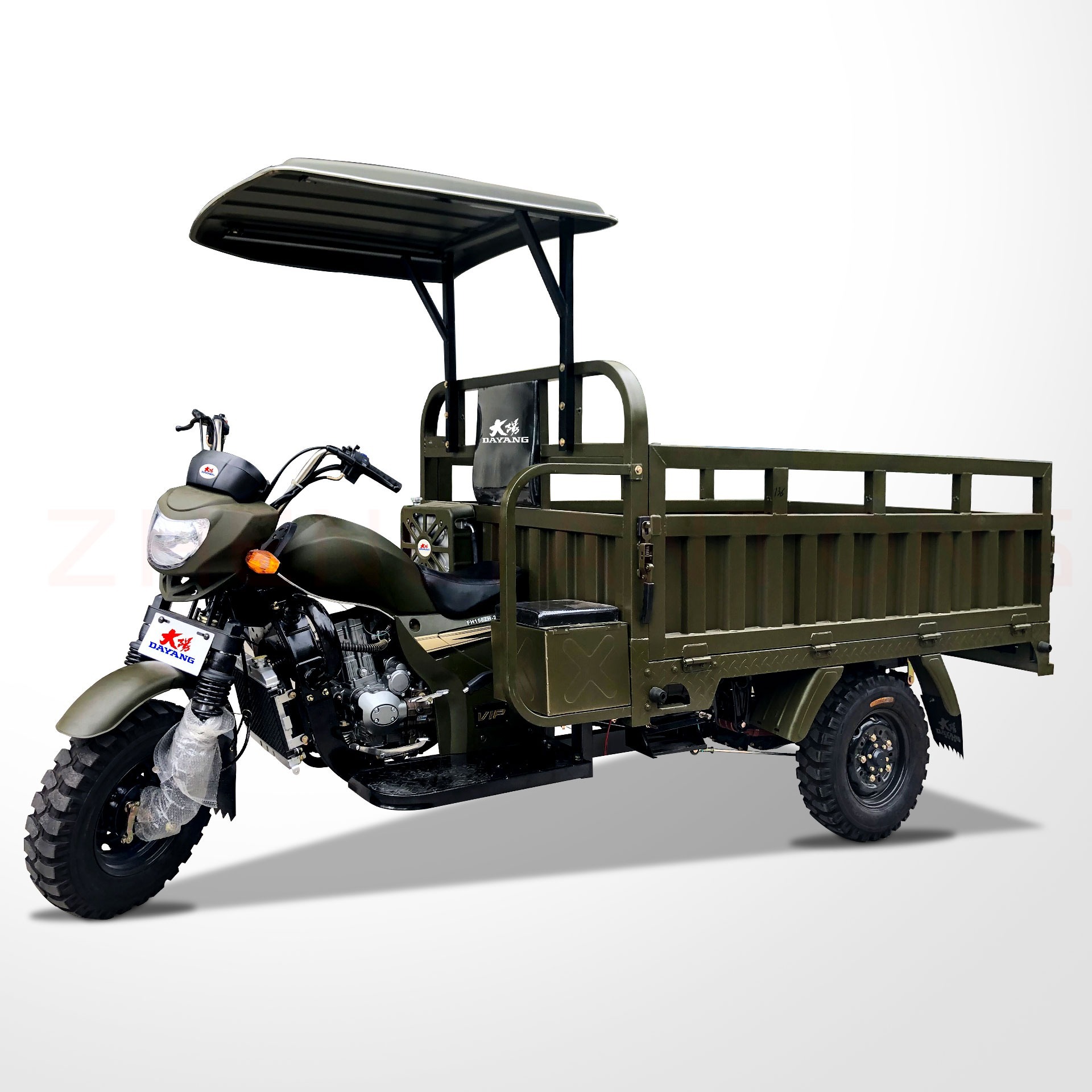 DY-H6 Hot selling Africa cargo tricycle models with powerful engine of 250cc