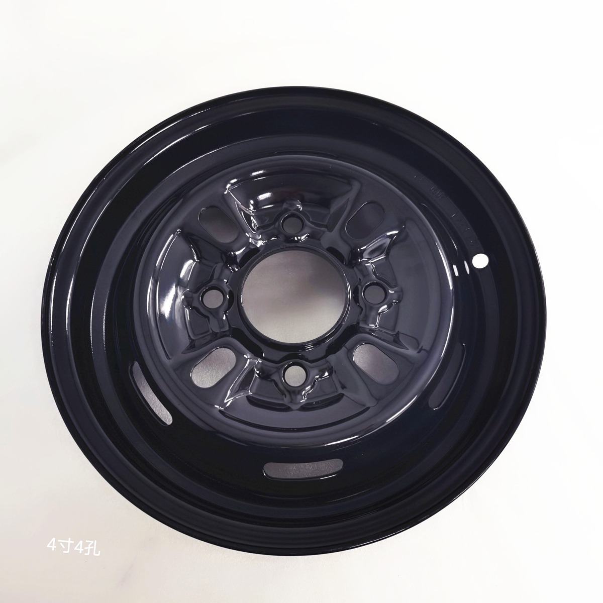 4寸4孔板轮