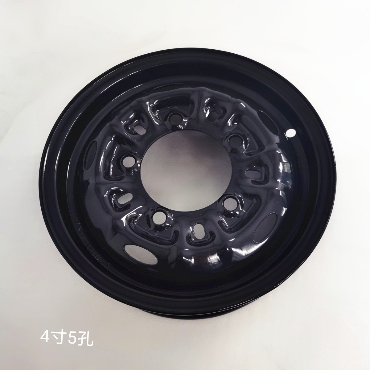 4寸5孔板轮