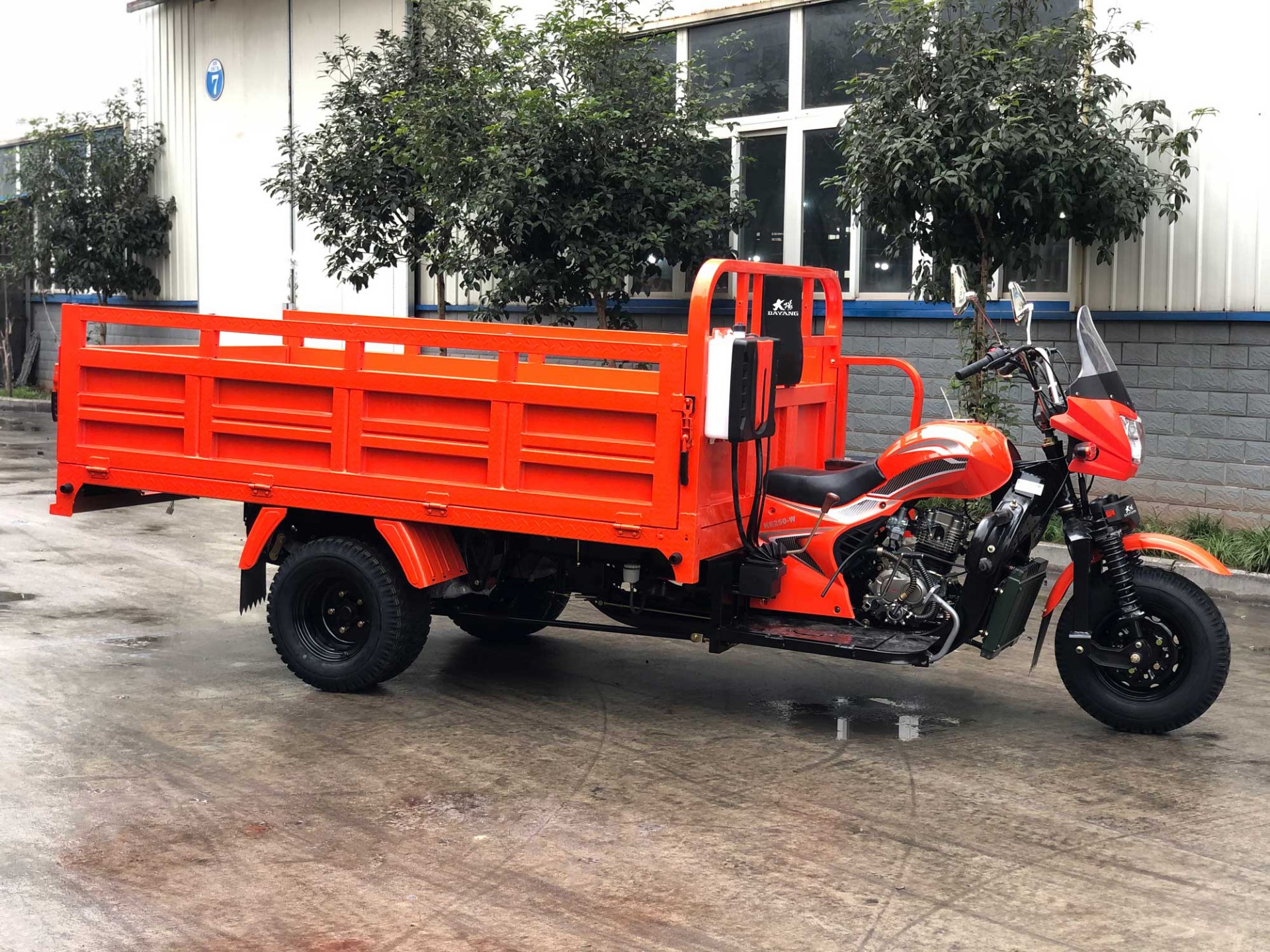 Motorized Tricycles 250cc Pomo Cargo Motorcycle Truck Big Wheel Tricycles Motorized Driven for Cargo