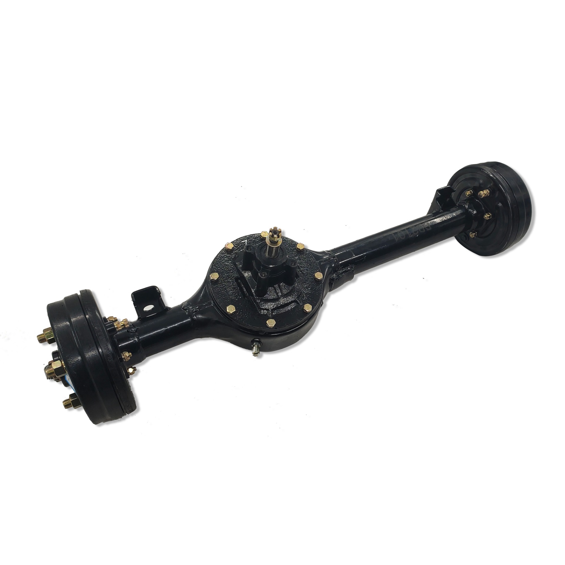 HQ-13  155锥度180机刹后桥-重庆三轮摩托车配件DY