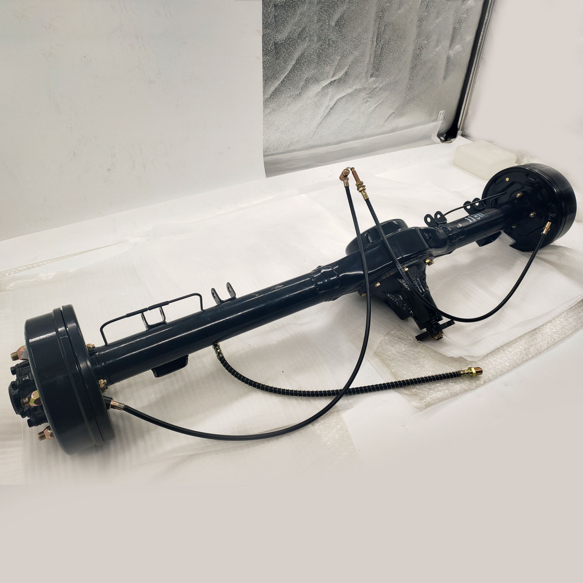 HQ-3加重型全浮220油刹后桥-重庆三轮摩托车配件DY