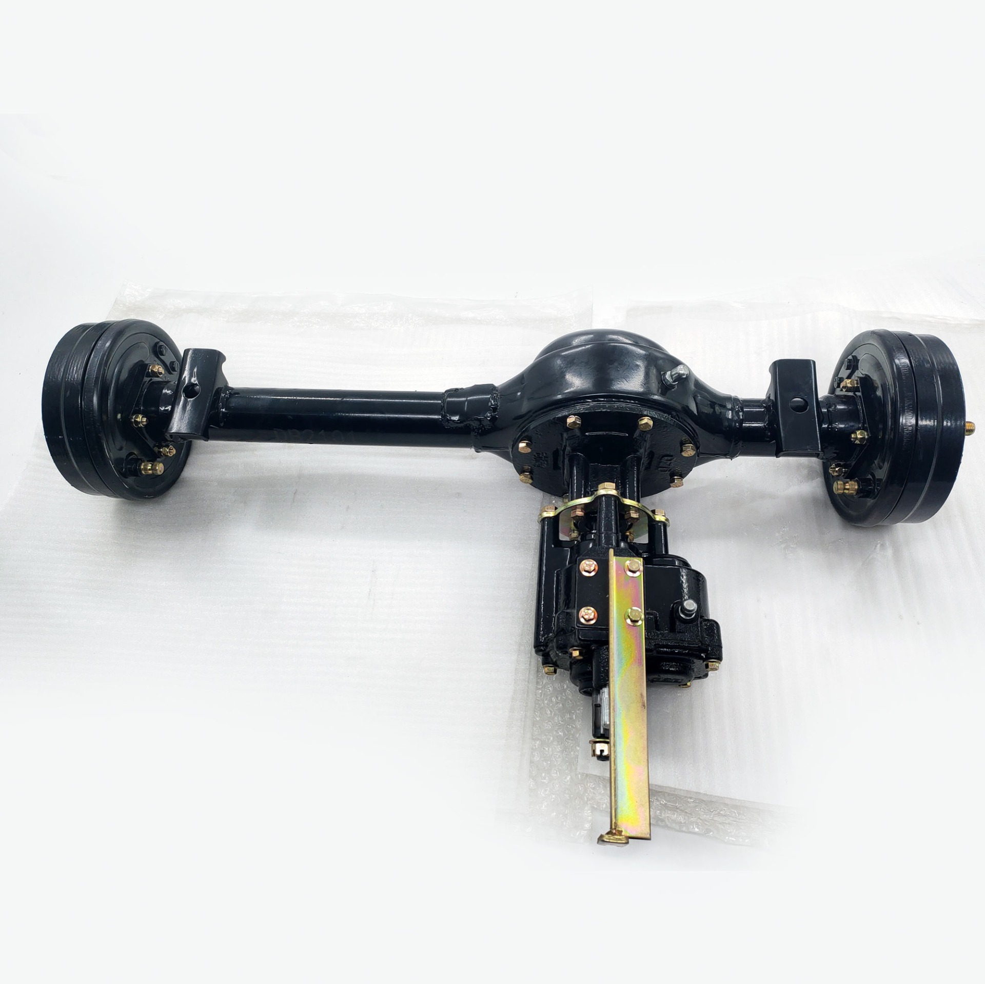 HQ-1 五代小加力轻变型锥度180鼓后桥-重庆三轮摩托车配件DY