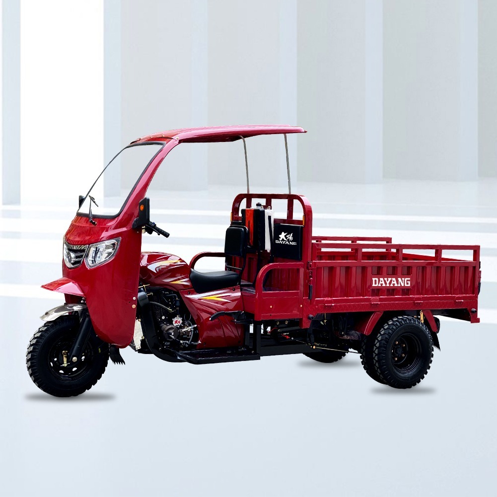 DY-MM1 Semi Cabin cargo tricycle with 200CC/250CC/300CC powerful engine
