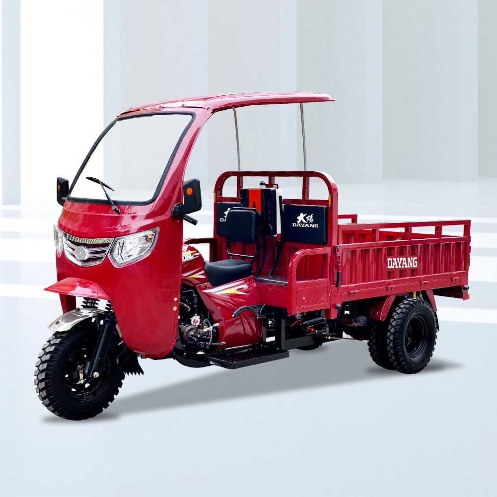 DY-MM1 Semi Cabin cargo tricycle with 200CC/250CC/300CC powerful engine