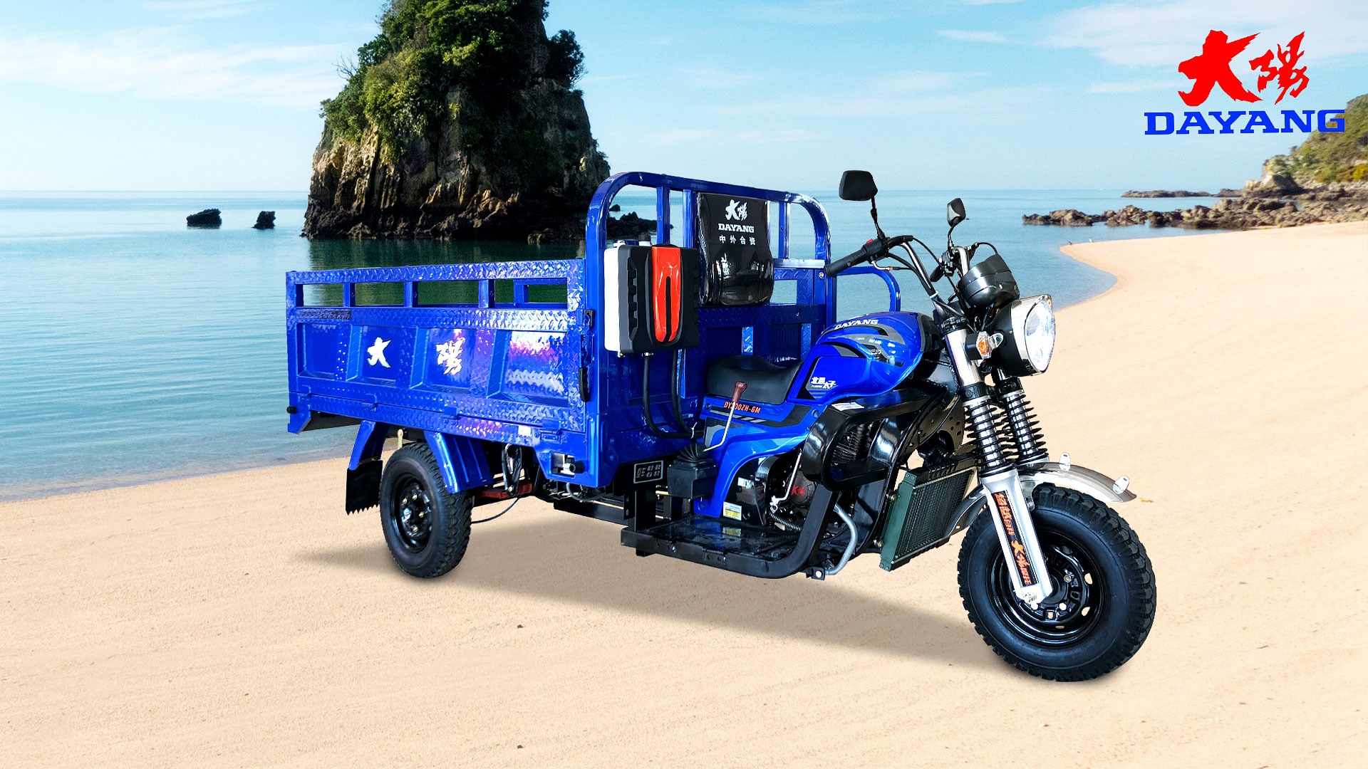 DY-BY1 250CC heavy loading cargo tricycle for sales