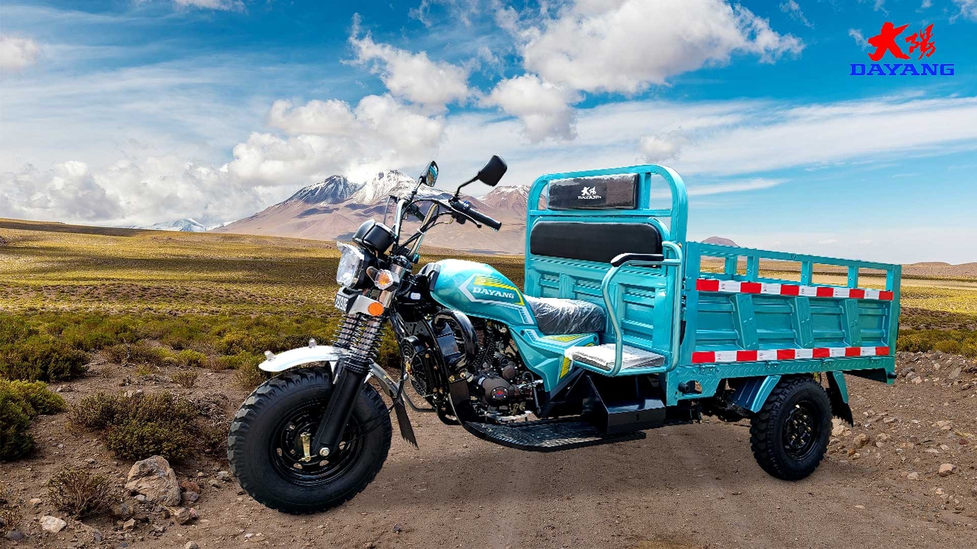 Hydraulic Dump Cargo Motorized Tricycle
