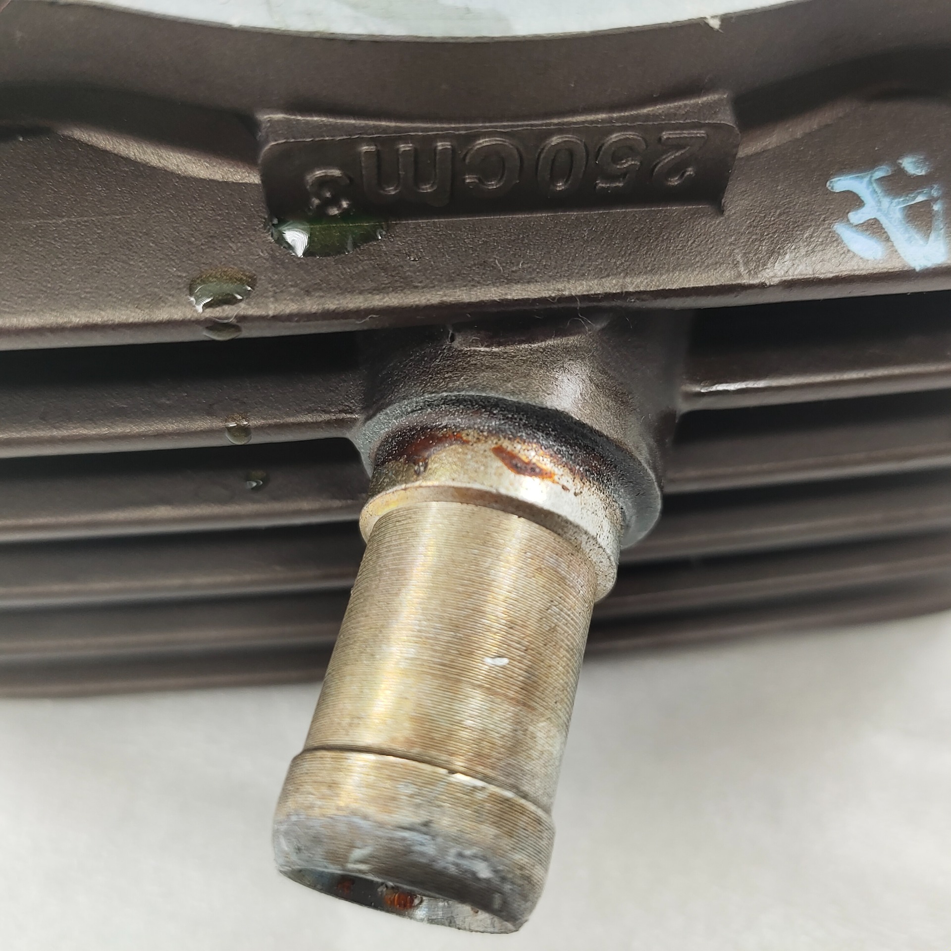 力帆250水冷气缸体-重庆三轮摩托车配件-CQ