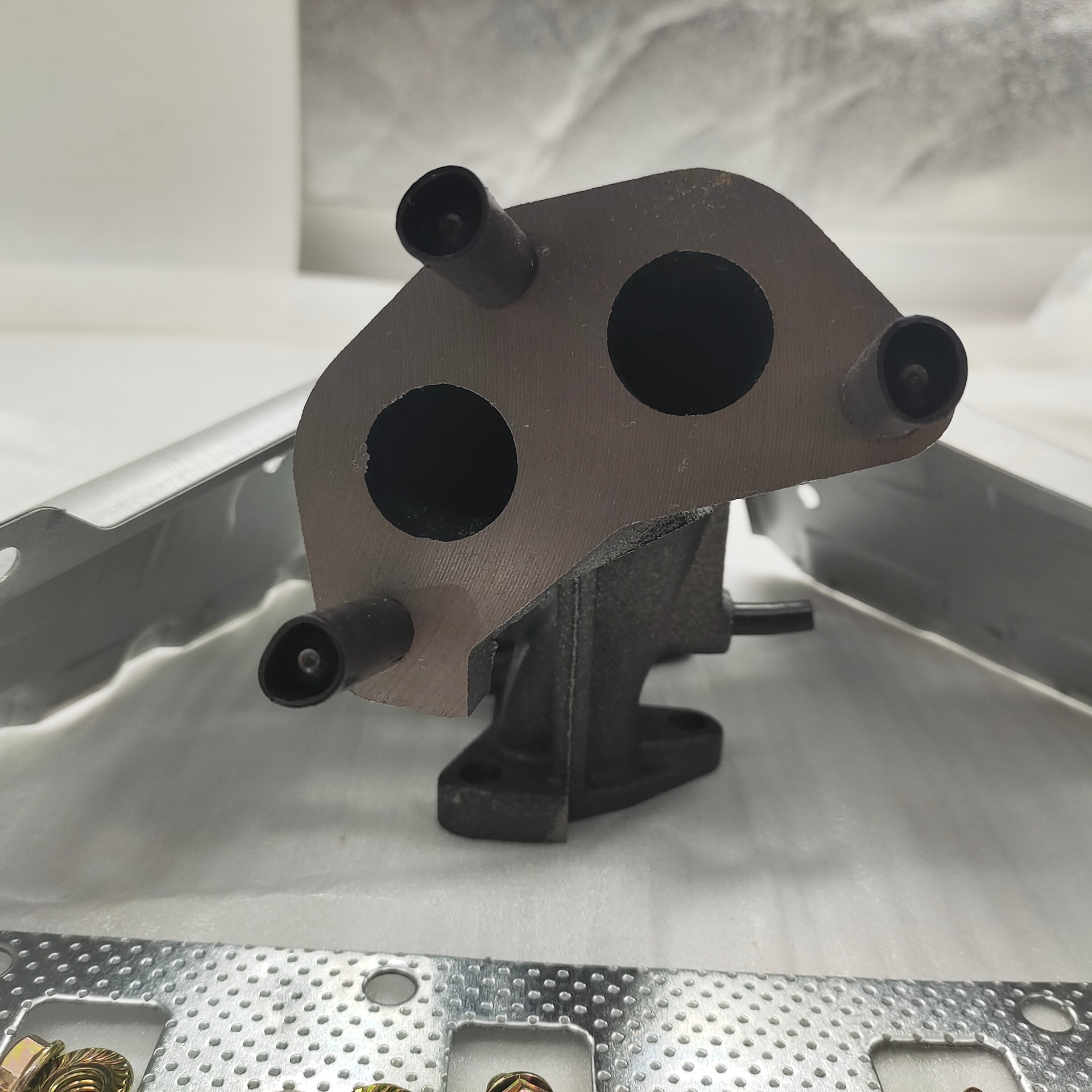 FDJ-59 800水冷排气歧管总成-重庆三轮摩托车配件-BY