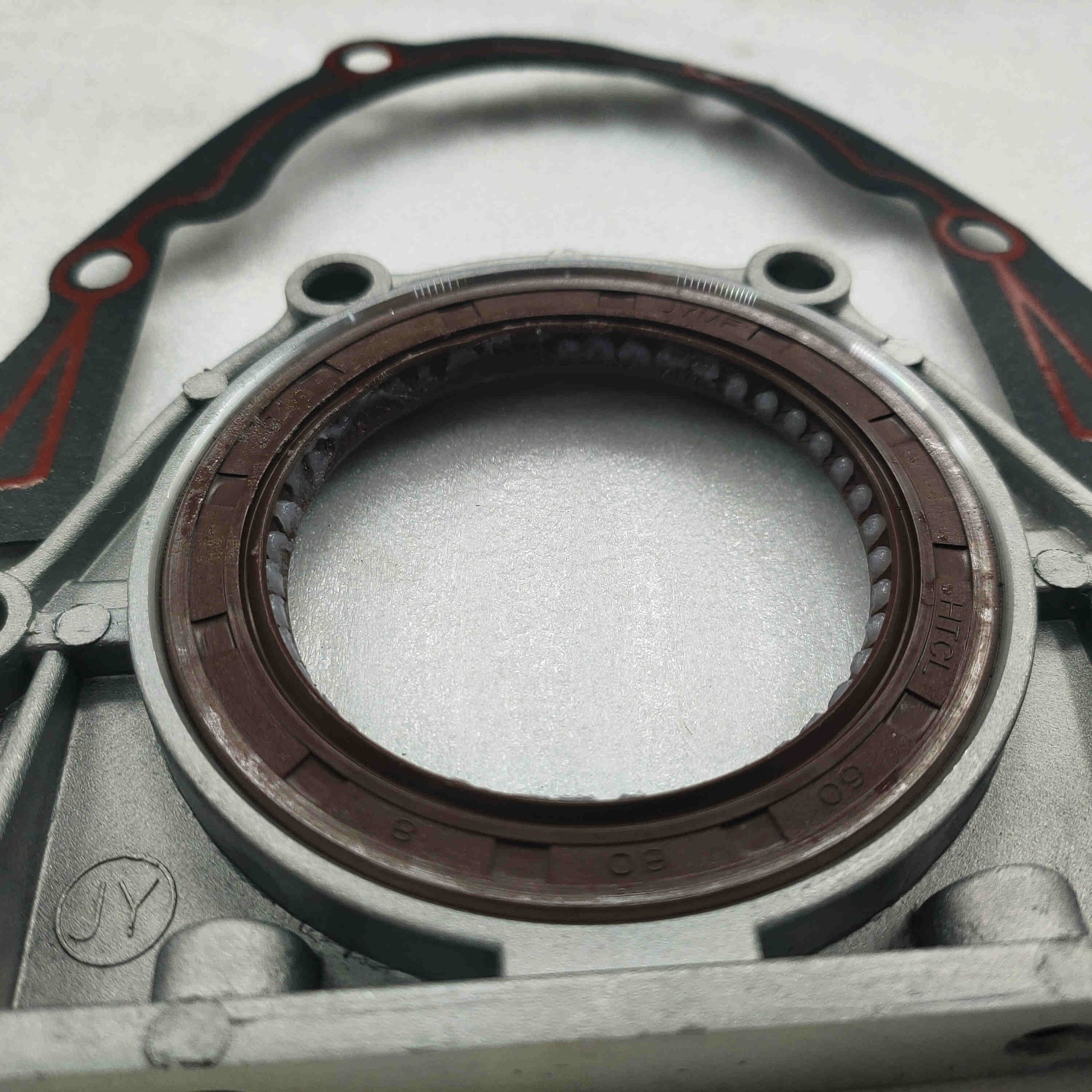 FDJ-57 800水冷后端盖封水端盖-重庆三轮摩托车配件-BY