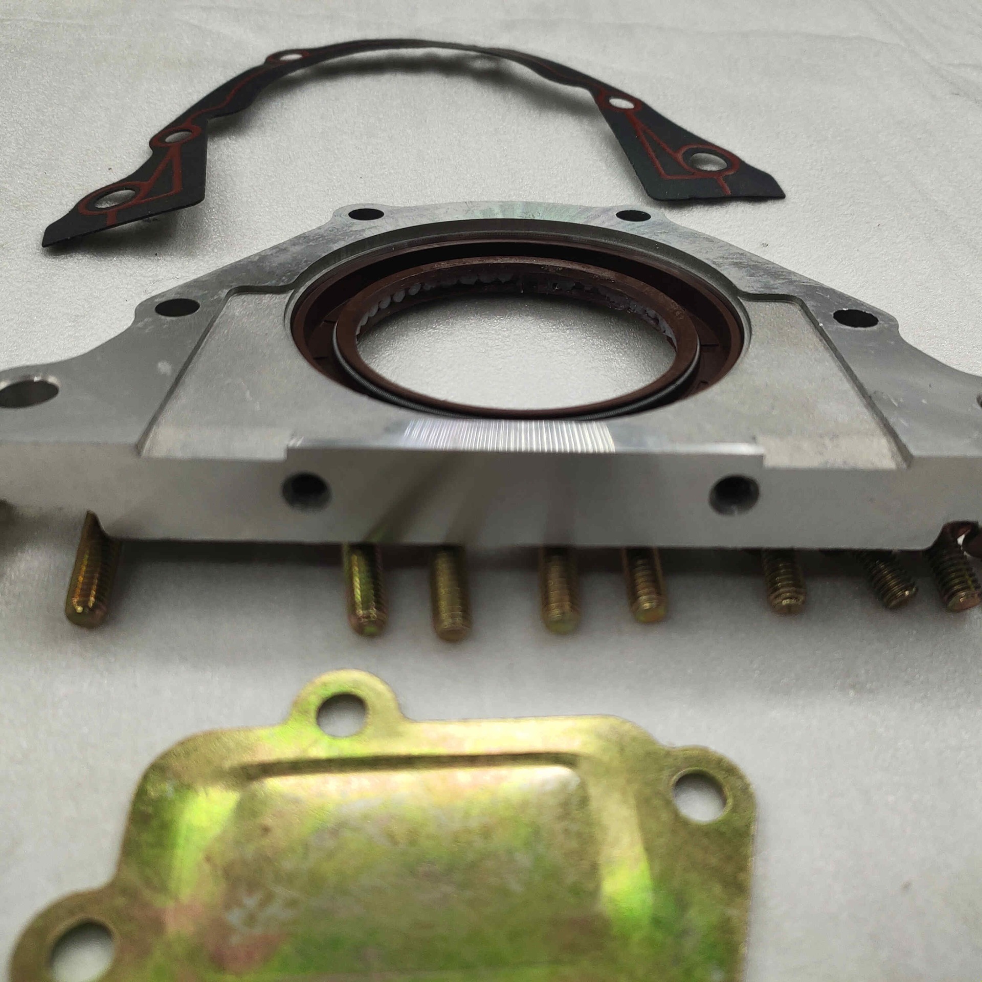 FDJ-57 800水冷后端盖封水端盖-重庆三轮摩托车配件-BY