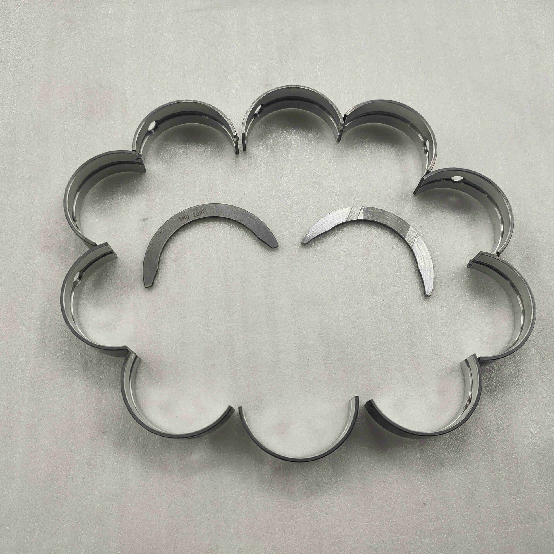 FDJ-49 800水冷主轴瓦-重庆三轮摩托车配件-BY