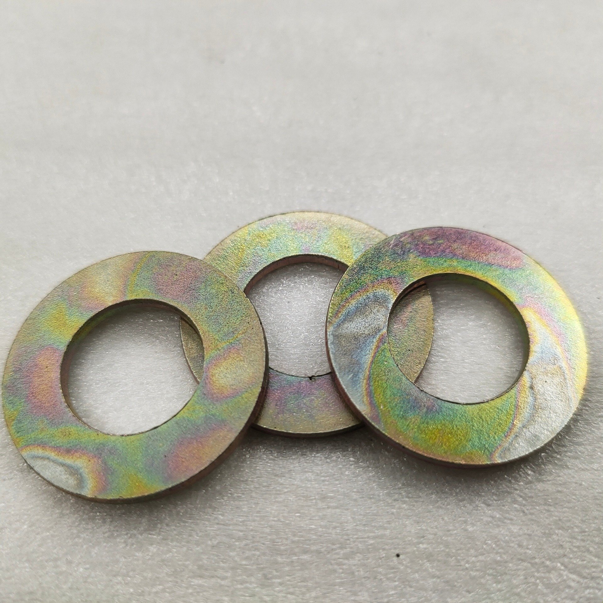 09 shock absorber Bearing washer + nut  -Chongqing motorcycle spare parts