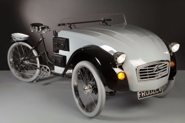 The world's unique electric tricycle