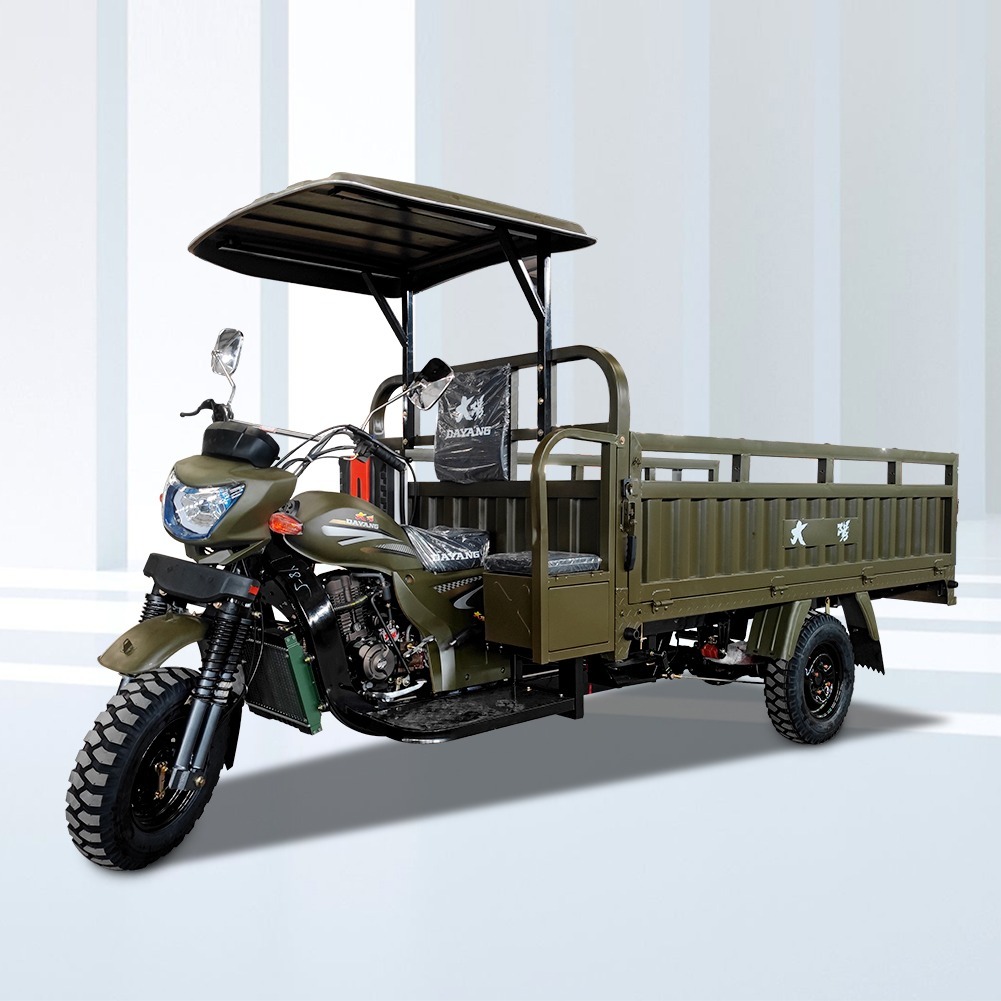 DY-H6 Hot selling Africa cargo tricycle motorcycle models with powerful engine of 250cc