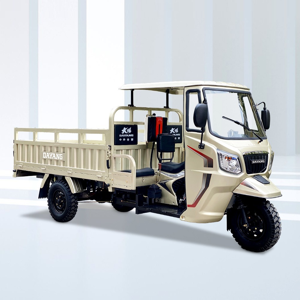 three wheeler cargo tipper