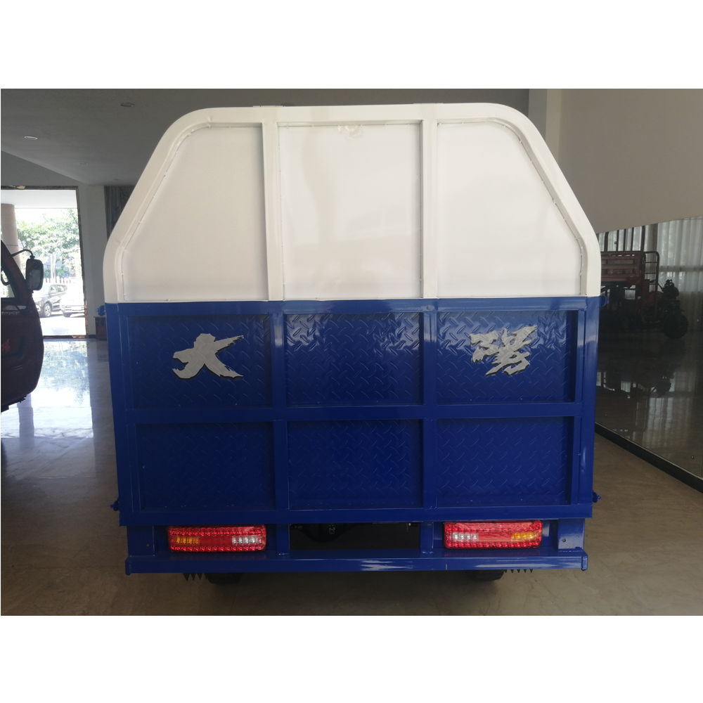 New 250cc Outdoor Street Cleaning Trash Tricycle Big Dumper Tipper Garbage Tricycle With Public Cleaning Service