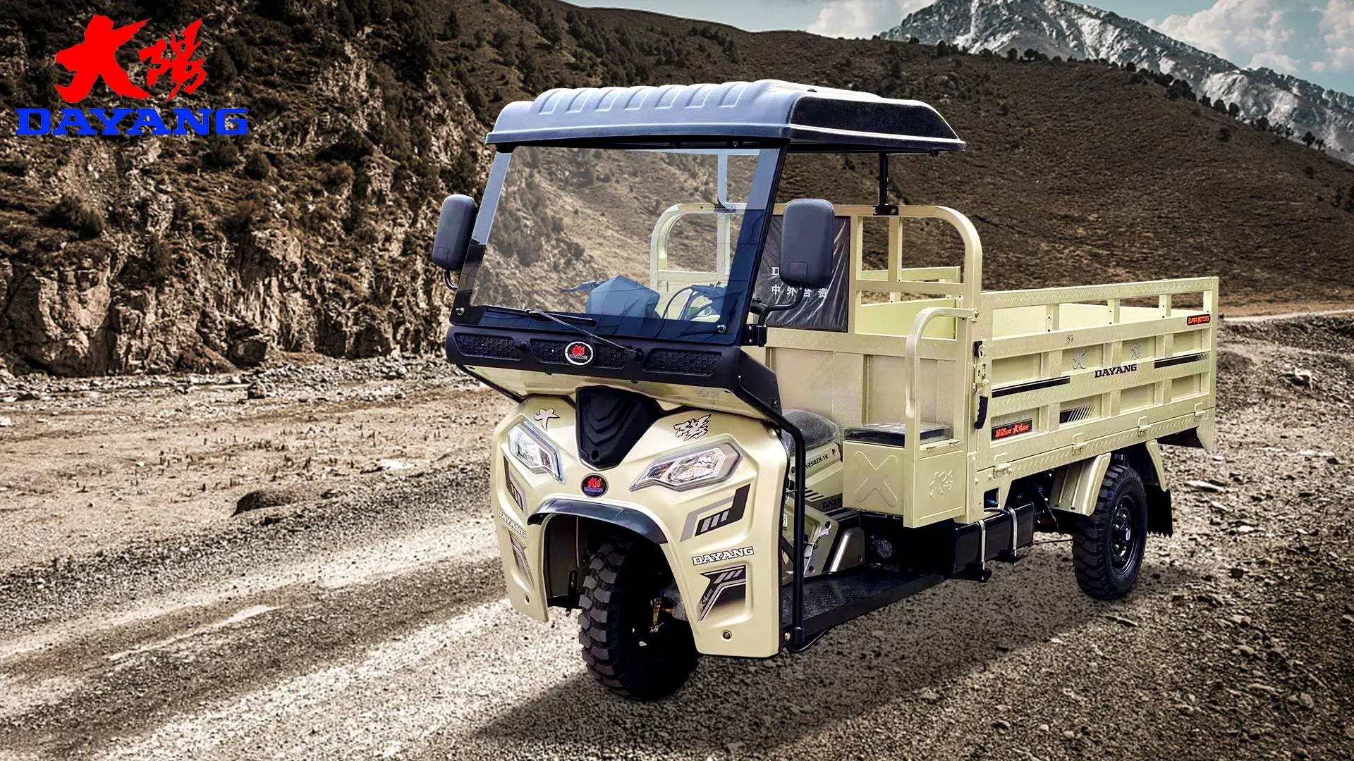Popular Model Semi Cabin Uzbekistan Mopes Water Cooling Motorcycle Site Dedicated To The New Tricycle In China